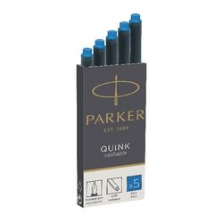 Navulling parker zwart 5 stuks
