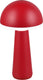 Rl live your light reality fungo - tafellamp - rood - incl. 1x smd 2w - aanpasbare lichtkleur - traploos dimmbaar - oplaadbaar - snoerloos - buitenverlichting - ip54