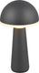 Rl live your light reality fungo - tafellamp - antraciet - incl. 1x smd 2w - aanpasbare lichtkleur - traploos dimmbaar - oplaadbaar - snoerloos - buitenverlichting - ip54