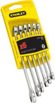 Stanley ringsteeksleutelset (6 delige set)