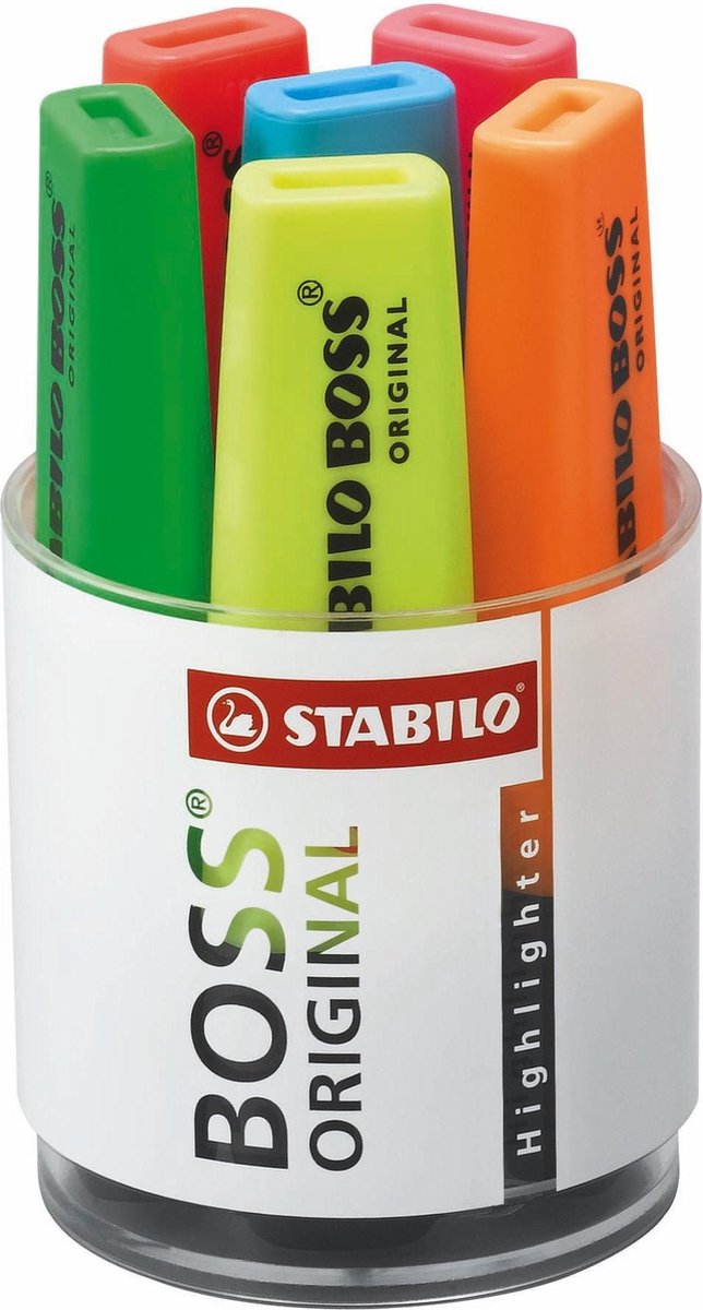 Load image into Gallery viewer, Stabilo boss original markeerstfiten in doos - 6dlg.
