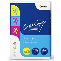 Color copy kopieerpapier mondi a4 120 g m² satijn wit 250 vellen