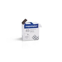 Magnetoplan takkis dispenser 30 x 20 mm zwart 45 stuks