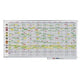 Jaarplanner legamaster 100x200 75 personen geëmailleerd oppervlak