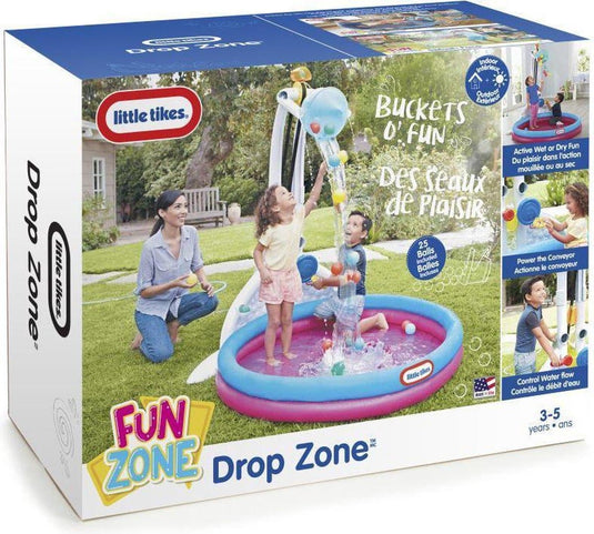 Mattel little tikes dropzone speelset met zwembadje