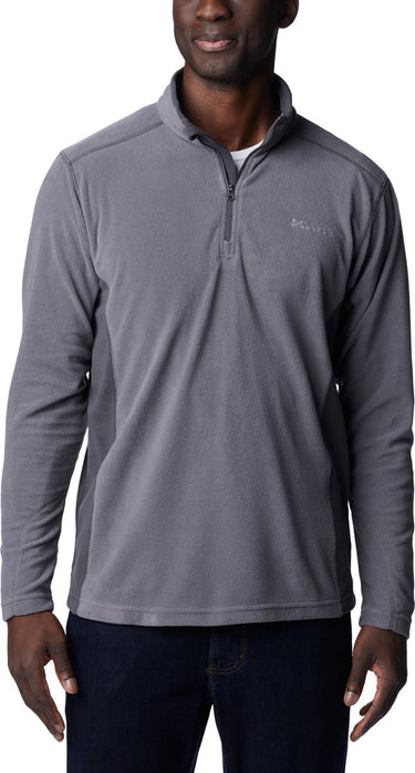 Columbia klamath range™ ii half zip fleece trui - fleecetrui met halve rits - outdoortrui heren - grijs - maat m
