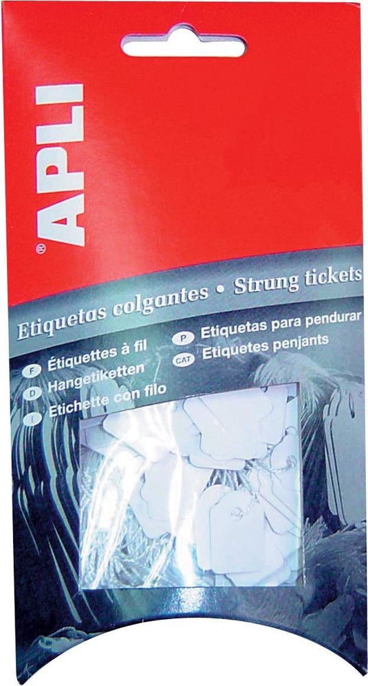Apli draadetiketten ft 13 x 20 mm (b x h) (7008) | etui van 200 stuks