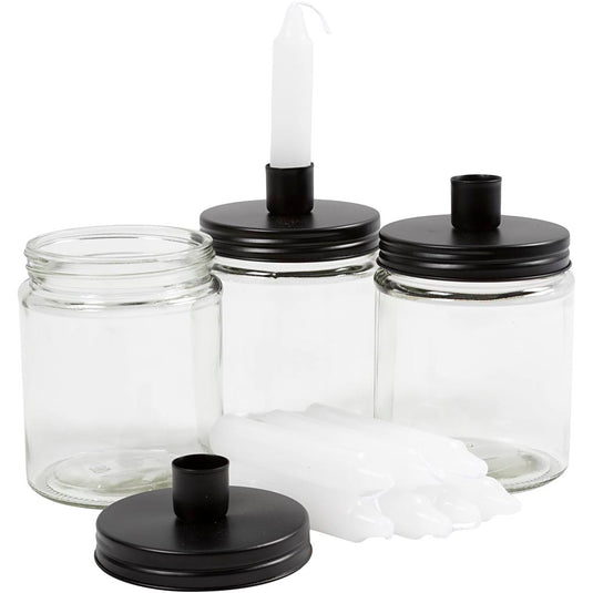 Https: www.cchobby.nl potje-met-kandelaar-en-kaarsen-h-15-cm-d-9-5-cm-afm-15-cm-6-set-1-doos