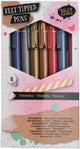 Jolly craft studio viltstiften metallic, 8st.
