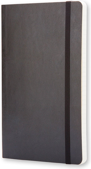 Moleskine classic notitieboek - large - softcover - gelinieerd - zwart