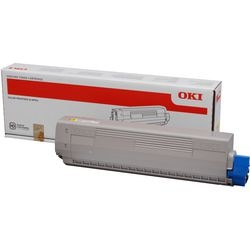 Tonercartridge oki 44844505 nr. 831 geel
