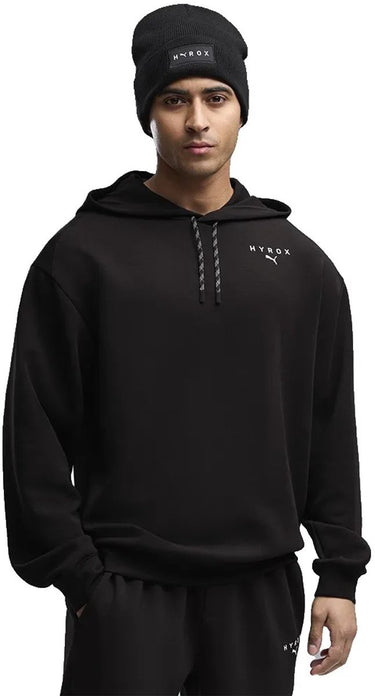 Puma x hyrox cloudspun hoodie zwart s man