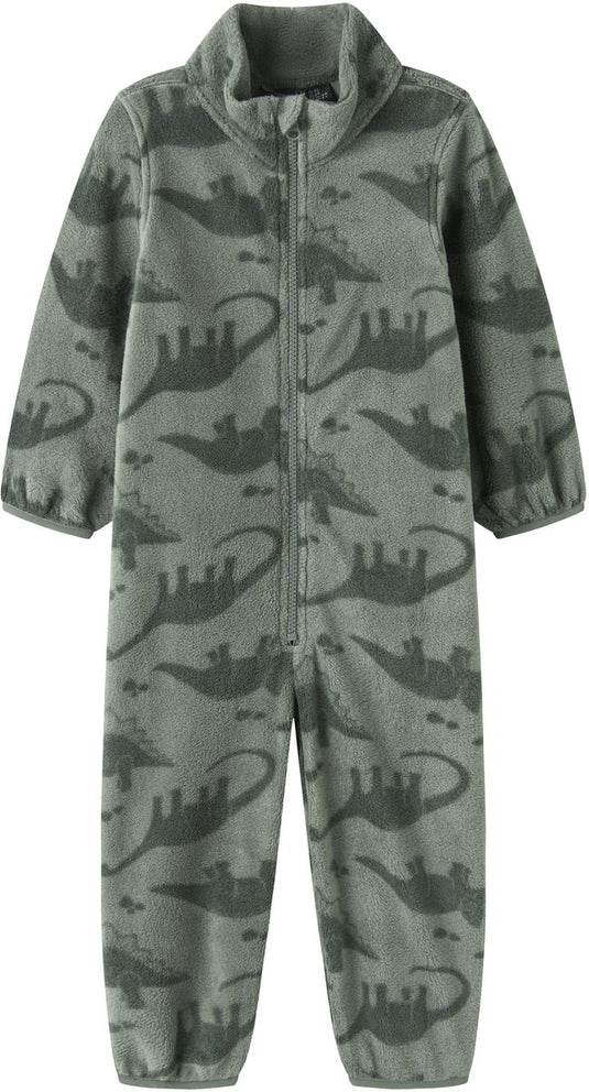 Name it - nmnspektra fleece suit aop fo - unisex - ski jassen
