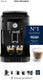 De'longhi magnifica s ecam11.112.b, volautomatische koffiemachine met melkopschuimer voor cappuccino, espresso directe keuzeknoppen en draairegelaar, 2-kops functie, zwart