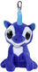 Lumo stars lumo unicorn velvet met clip - mini - 8,5cm