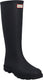 Hunter downpour tall insulated boot unisex regenlaarzen - zwart