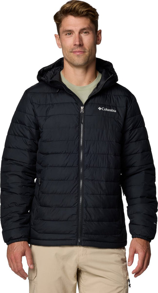 Columbia powder lite™ ii hooded jacket men's outdoorjas - black - maat m