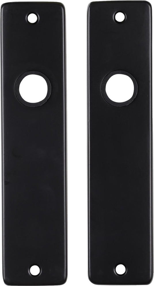 Starx deurschild â€“ kortschild blind â€“ deurbeslag binnendeur - aluminium - zwart