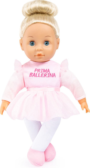 Bayer design - babypop anna prima ballerina in roze 33 cm
