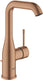 Grohe essence new wastafelkraan - hoge draaibare uitloop - met trekwaste - sunset gold (mat brons) - 32628dl1