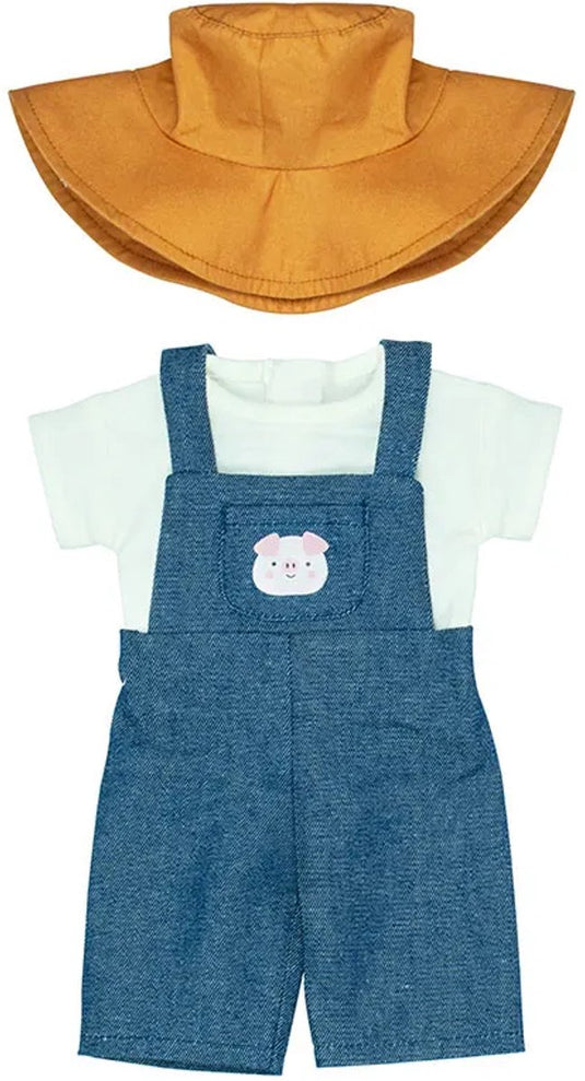 Miniland poppenkleding boer 38cm - educatief speelgoed set.