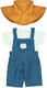 Miniland poppenkleding boer 38cm - educatief speelgoed set.
