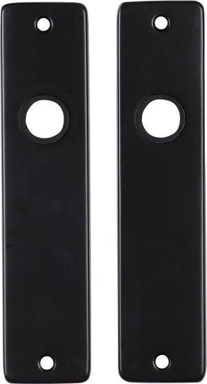 Starx deurschild â€“ kortschild blind â€“ deurbeslag binnendeur - aluminium - zwart