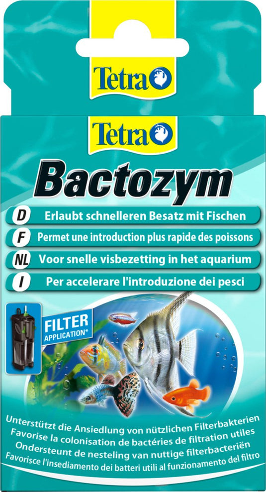 Tetra aqua bactozym - waterverbeteraars - 10 stuks
