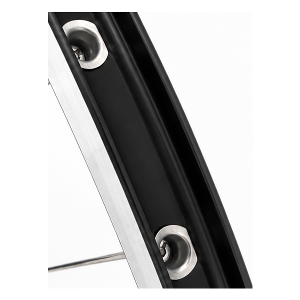 Load image into Gallery viewer, Shimano achterwiel 28 inch zac2000 met nexus 5 rollerbrake - zwart geslepen
