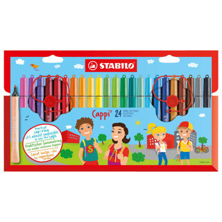 Load image into Gallery viewer, STABILO Cappi Viltstiften, 24st.
