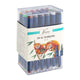 Art sensations round dual markers alcohol stiften 24 stuks | 2 stuks