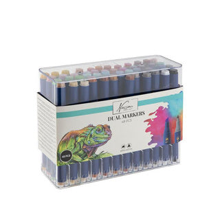Load image into Gallery viewer, Creative craft group nassau ronde dual markers - 48st.
