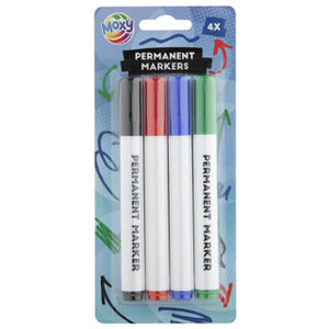 Creative craft group permanente stiften 4 stuks met ronde punt | 6 stuks