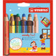 Stabilo woody 3 in 1 - multitalent potlood - set 6 stuks