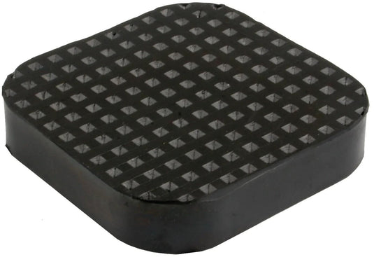 Busching gummiauflage rubber pad shunting jack 25x120x120mm.