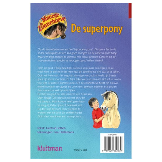 Uitgeverij kluitman manege de zonnehoeve - de superpony