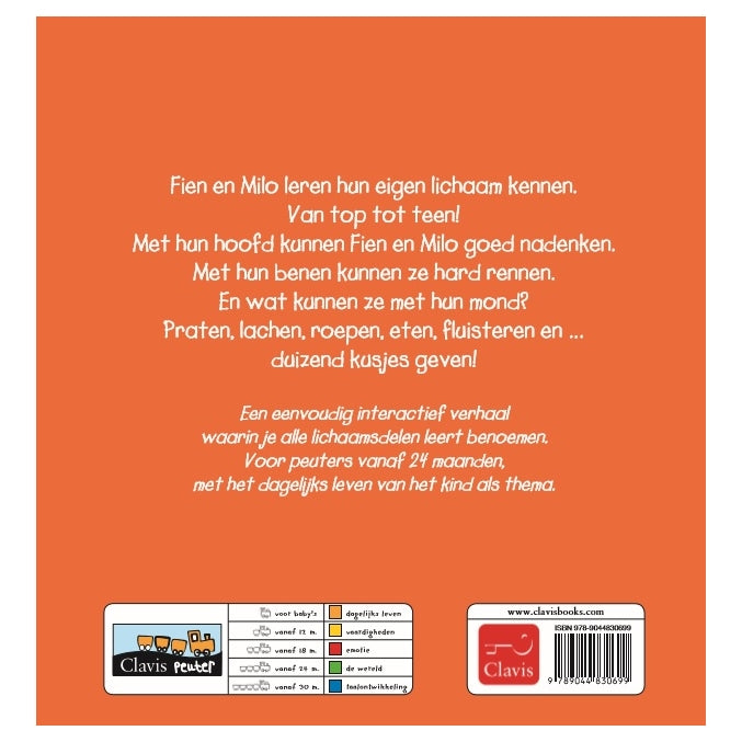 Load image into Gallery viewer, Centraal boekhuis van top tot teen met fien en milo
