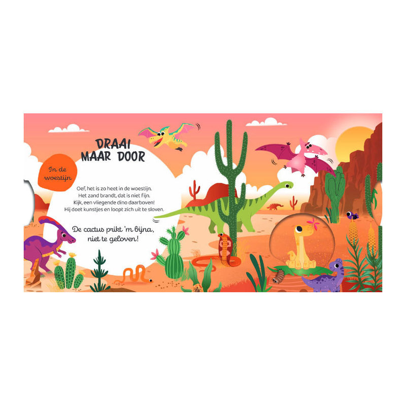 Load image into Gallery viewer, Lantaarn publishers draai maar door - dino's
