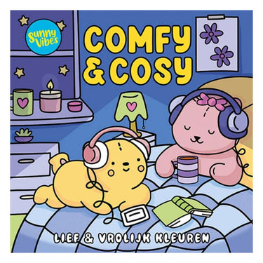 Lantaarn publishers kleurboek sunny vibes - comfy cosy