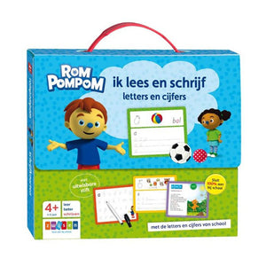 Wpg uitgevers zwijsen rom pompom ik lees en schrijf koffer