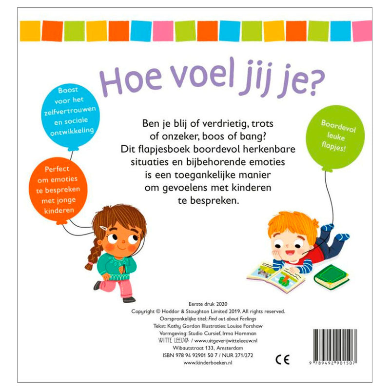 Load image into Gallery viewer, Centraal boekhuis flapjesboek - hoe voel jij je?
