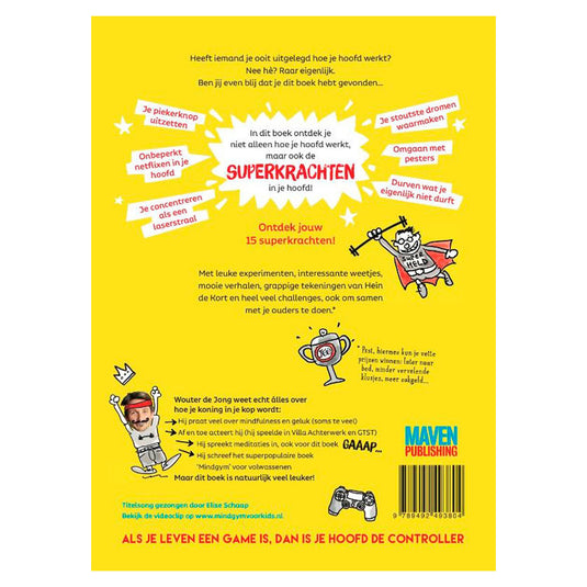 Centraal boekhuis superkrachten voor je hoofd: mindgym voor kids