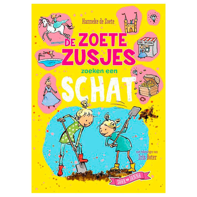 Load image into Gallery viewer, Centraal boekhuis de zoete zusjes zoeken een schat
