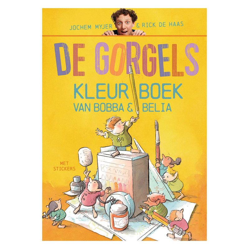 Load image into Gallery viewer, De gorgels kleurboek van bobba belia
