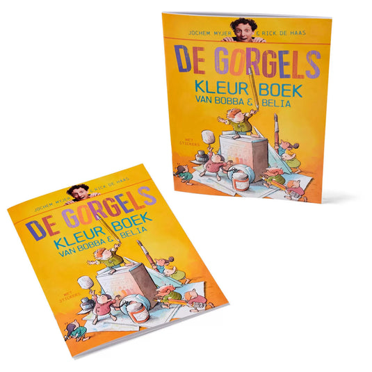 De gorgels kleurboek van bobba belia