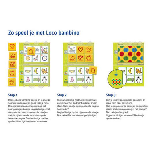 Loco bambino bambino loco - uk puk pakket spelen leren (3-5 jaar)