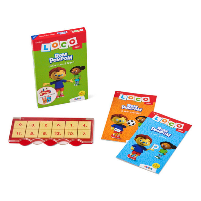 Afbeelding laden in galerijviewer, Wpg uitgevers mini loco - rompompom pakket taal lezen (4-6 jaar)
