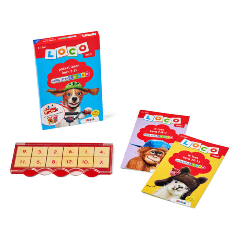 Load image into Gallery viewer, Wpg uitgevers mini loco - veilig leren lezen pakket kern 7-11 (6-7 jaar)
