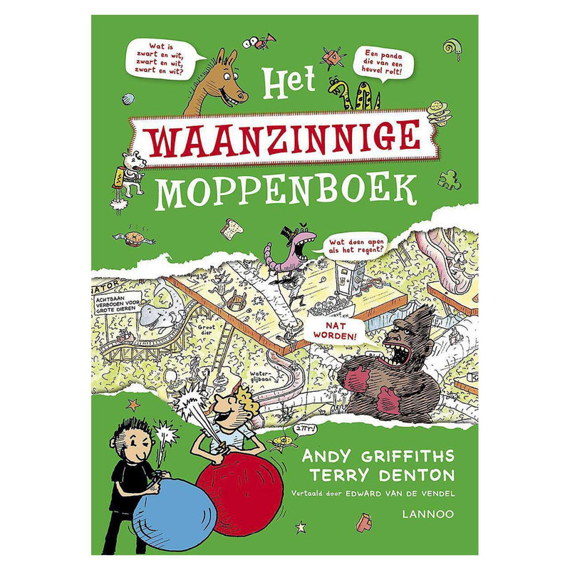 Load image into Gallery viewer, Centraal boekhuis het waanzinnige moppenboek

