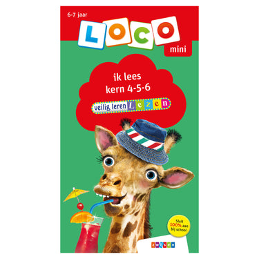 Loco mini - veilig leren lezen ik lees kern 4-5-6 (6-7 jaar)